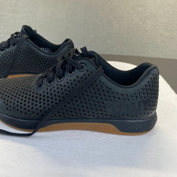 NOBULL Black Leather Gum Trainer Shoes Men’s Size 6 / Women’s Size 7.5 main image 7